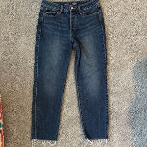 Old Navy Dark Blue Straight Leg Jeans